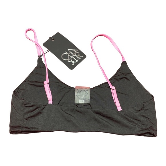 Chaser Black Swimwear Size Medium New - Picture 2 of 4